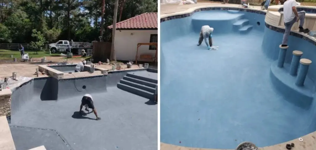 How to Replaster Pool