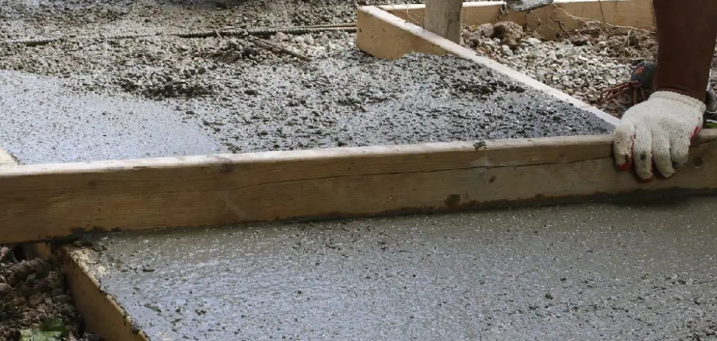 How to Tell if Concrete is Too Wet
