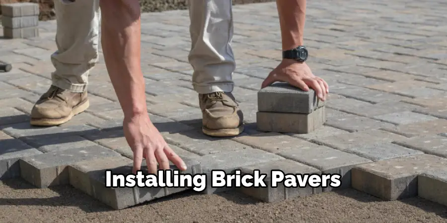 Installing Brick Pavers