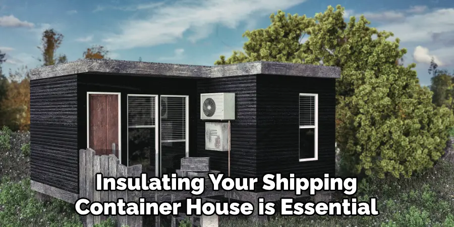 Insulating Your Shipping Container House is Essential