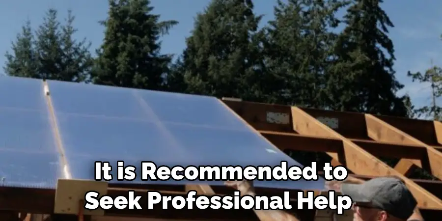 It is Recommended to Seek Professional Help 