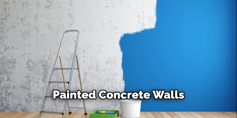 Painted Concrete Walls