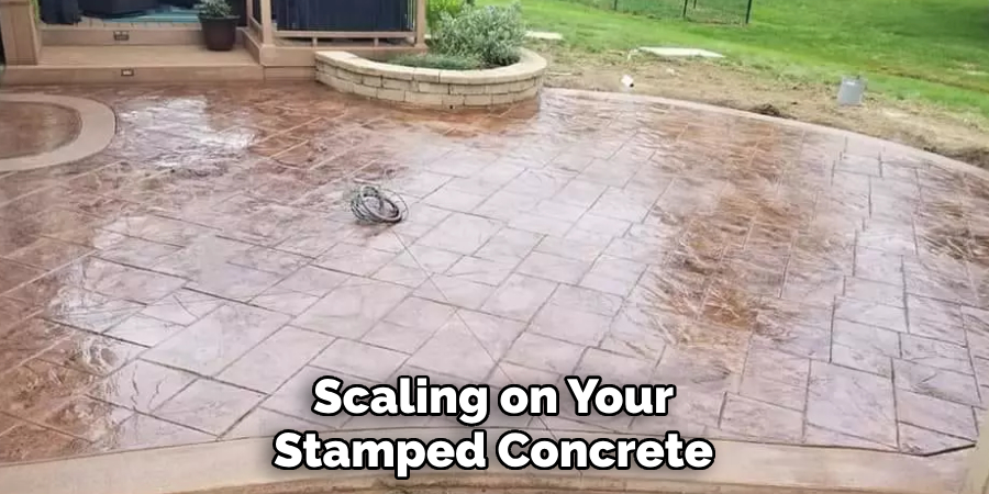 Scaling on Your Stamped Concrete