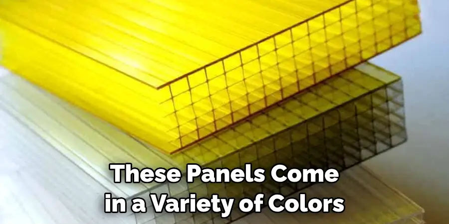 These Panels Come in a Variety of Colors