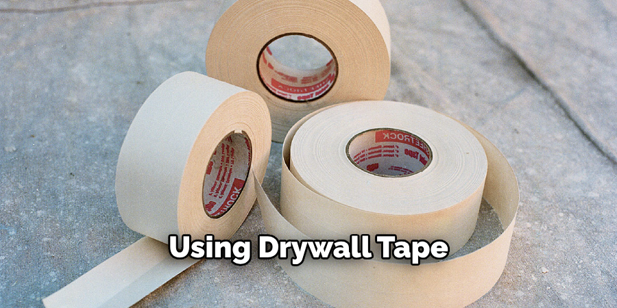 Using Drywall Tape