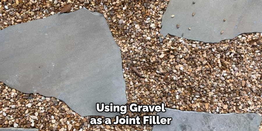 Using Gravel as a Joint Filler