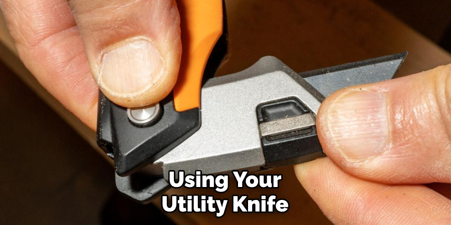 Using Your Utility Knife