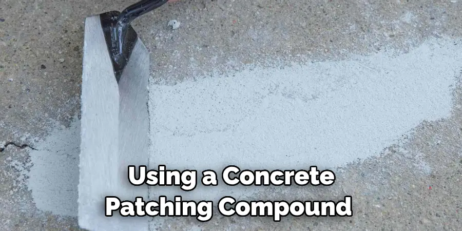 Using a Concrete Patching Compound 