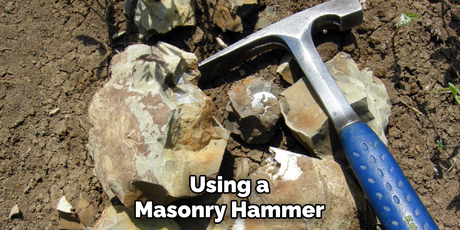 Using a Masonry Hammer