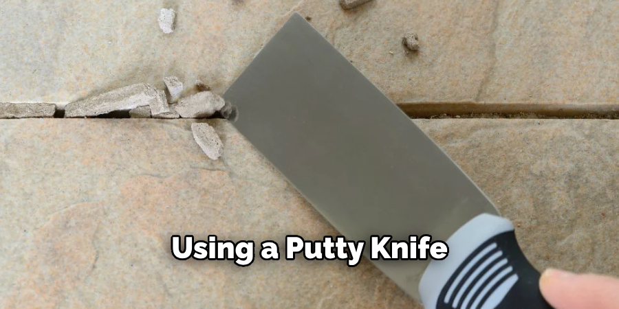 Using a Putty Knife