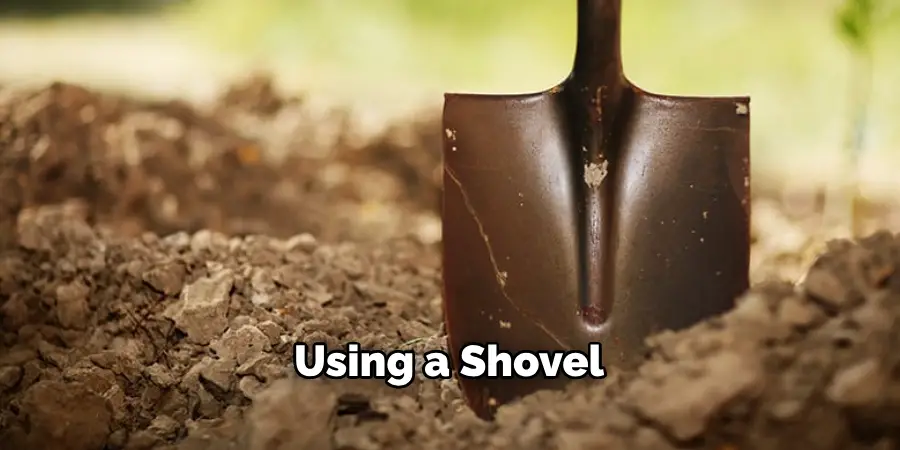 Using a Shovel