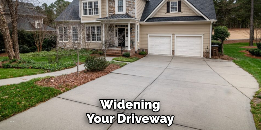 Widening Your Driveway