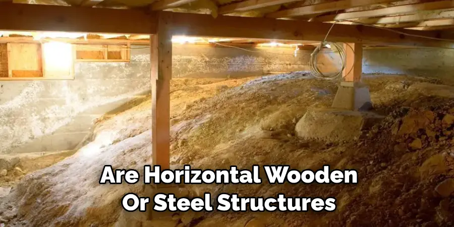 Are Horizontal Wooden Or Steel Structures 