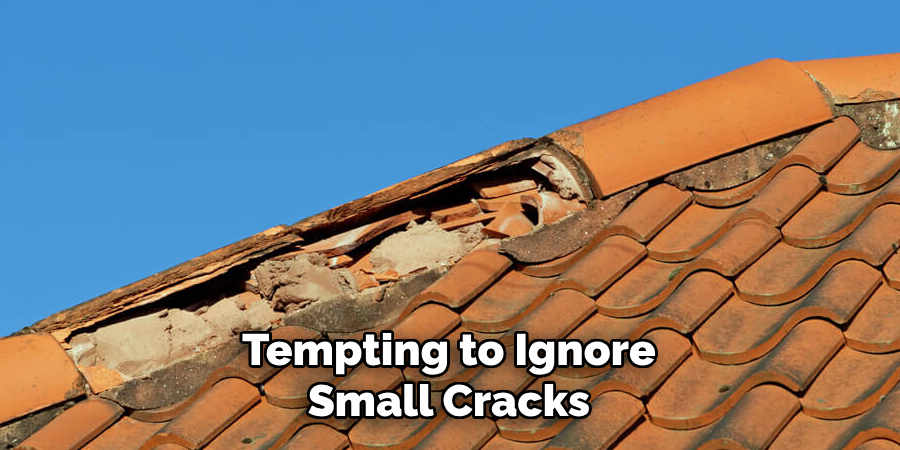 Tempting to Ignore Small Cracks