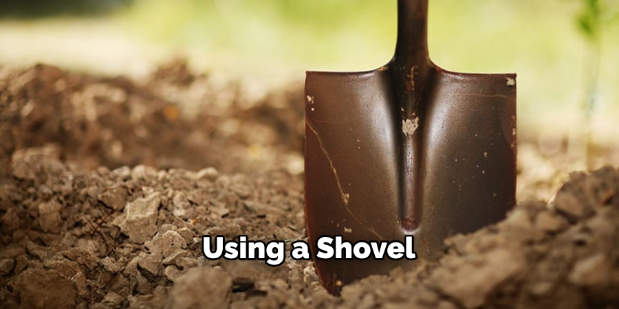 Using a Shovel