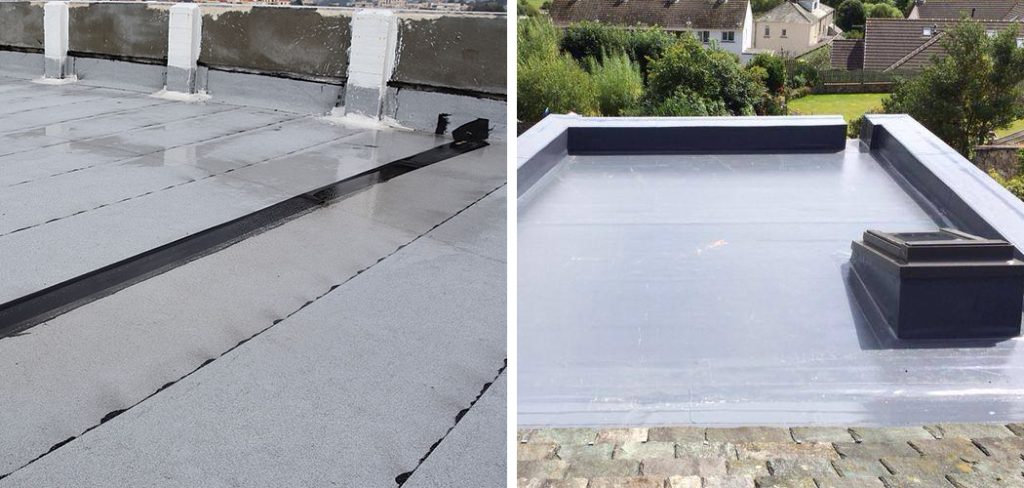 How to Build Concrete Drain on a Flat Roof