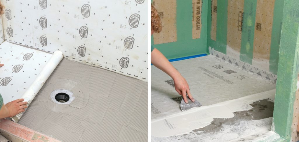 How to Waterproof a Shower Floor before Tiling