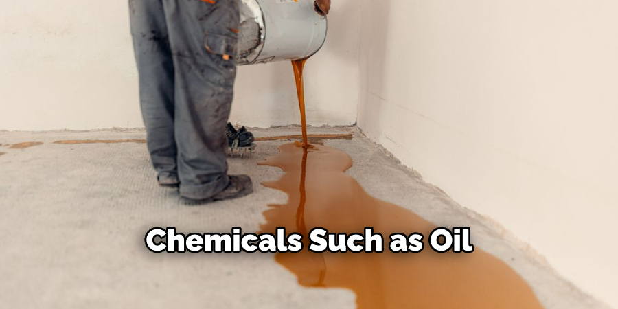 Chemicals Such as Oil