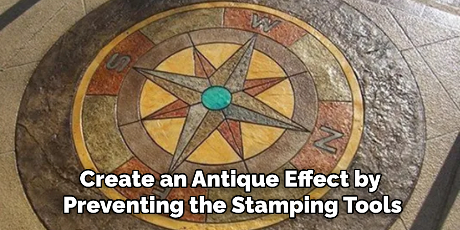 Create an Antique Effect by Preventing the Stamping Tools