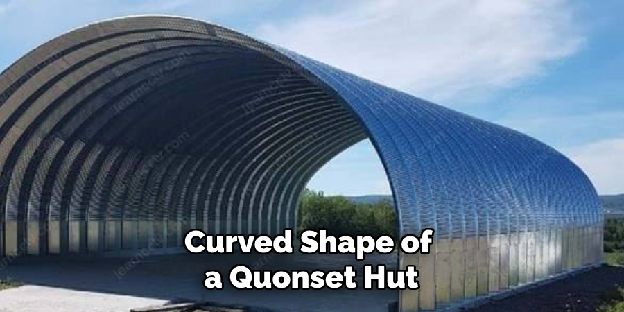 Curved Shape of a Quonset Hut