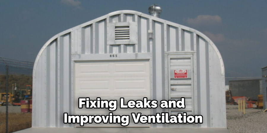 Fixing Leaks and Improving Ventilation