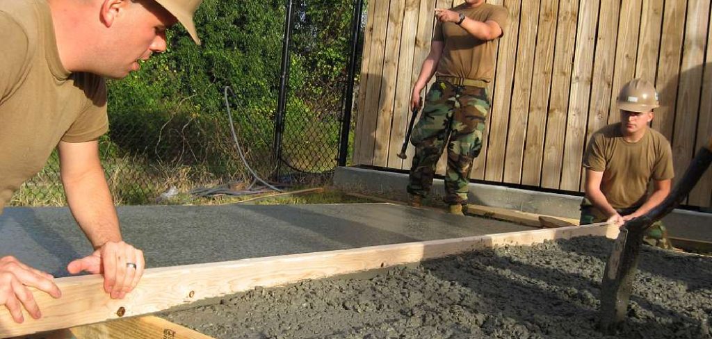 How to Concrete Screed