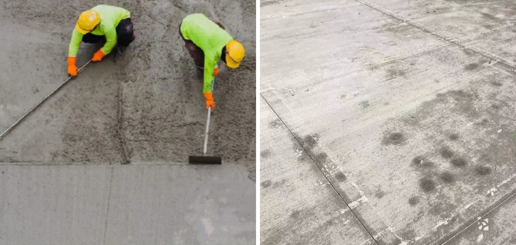 How to Fix Concrete Discoloration