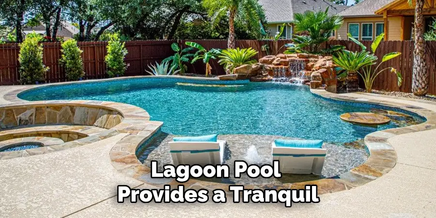 Lagoon Pool Provides a Tranquil