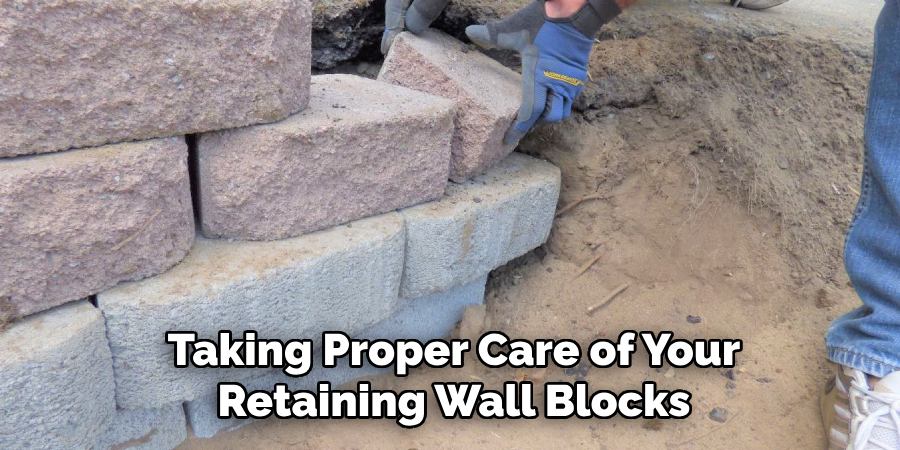 Taking Proper Care of Your Retaining Wall Blocks