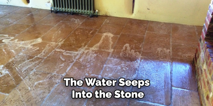 The Water Seeps Into the Stone