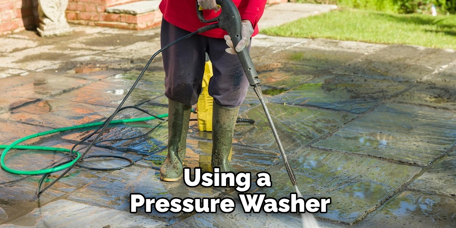 Using a Pressure Washer