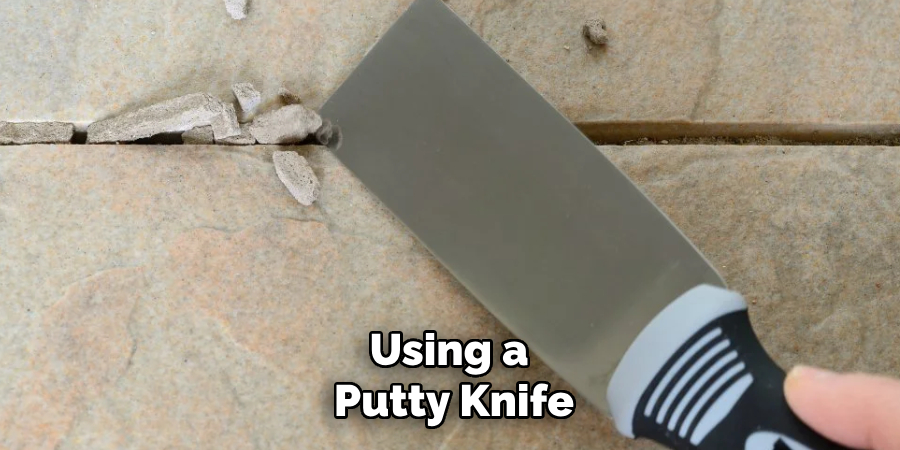 Using a Putty Knife