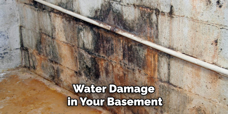 Water Damage in Your Basement