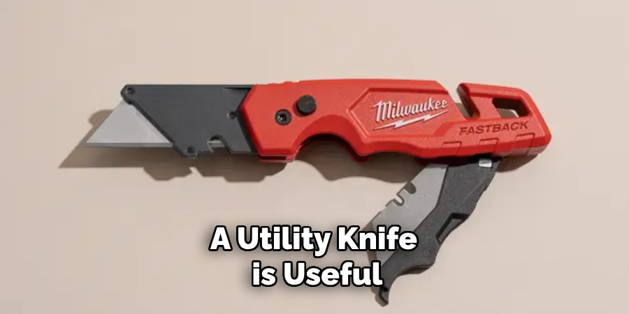 A Utility Knife is Useful