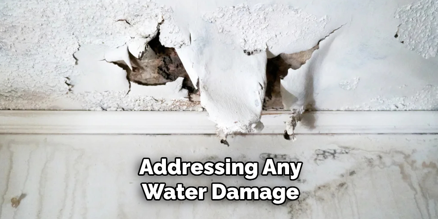 Addressing Any Water Damage