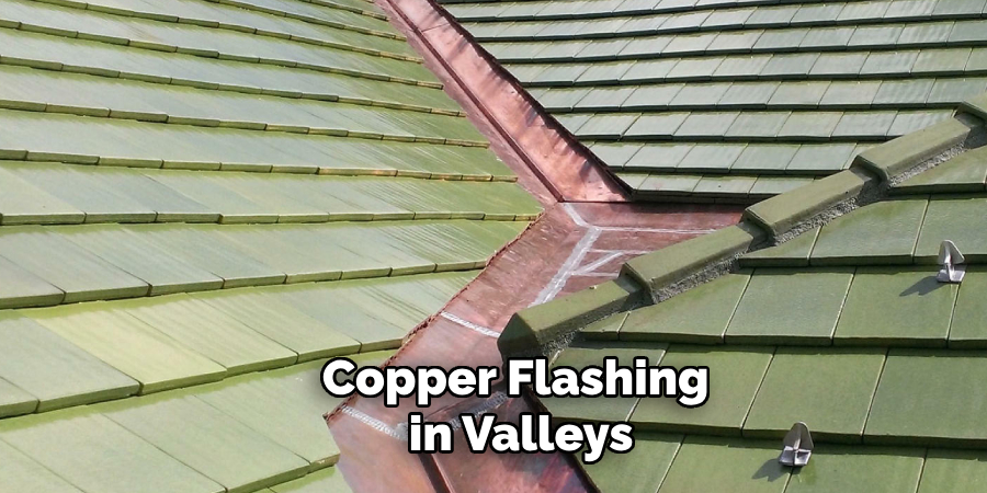 Copper Flashing in Valleys