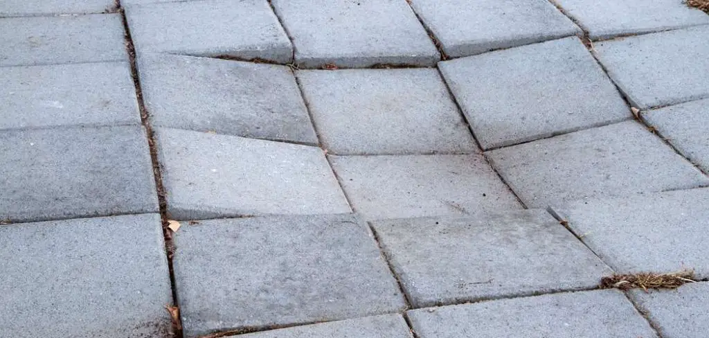 How to Fix Uneven Patio Pavers