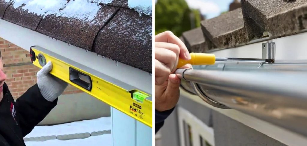 How to Level Gutters