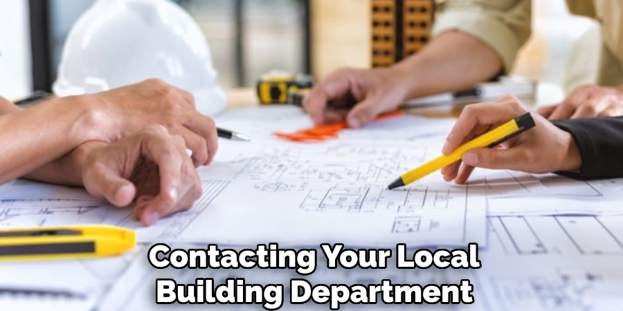 Contacting Your Local Building Department