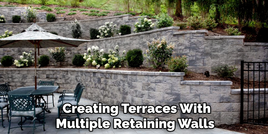  Creating Terraces With Multiple Retaining Walls