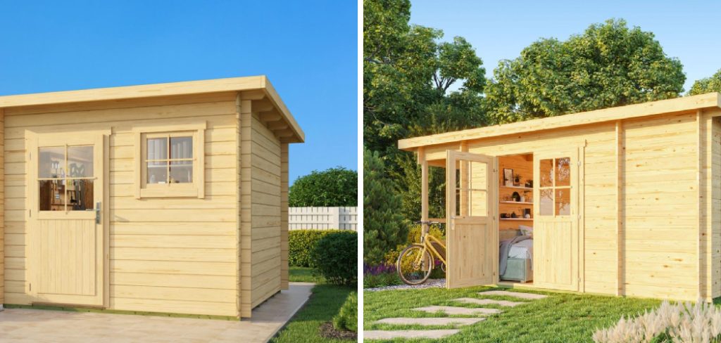 How to Build a Flat Roof Storage Shed