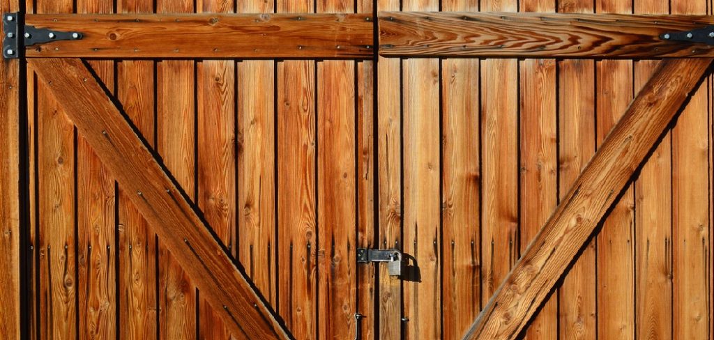 How to Construct a Barn Door