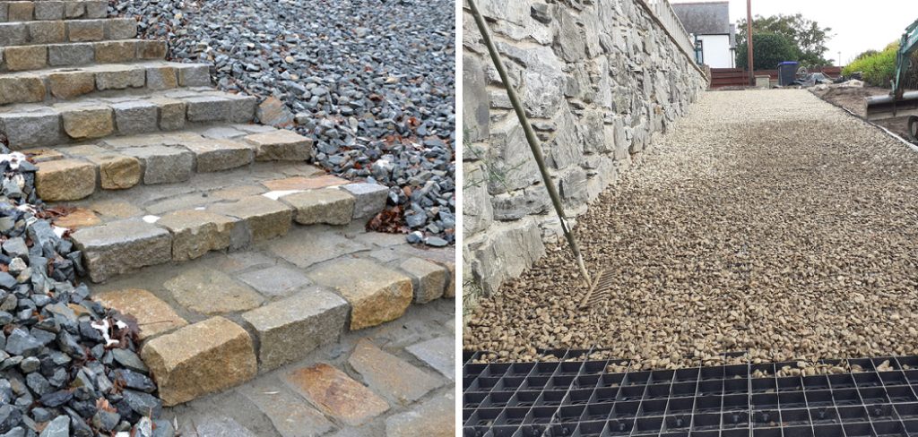 How to Retain Gravel on A Slope