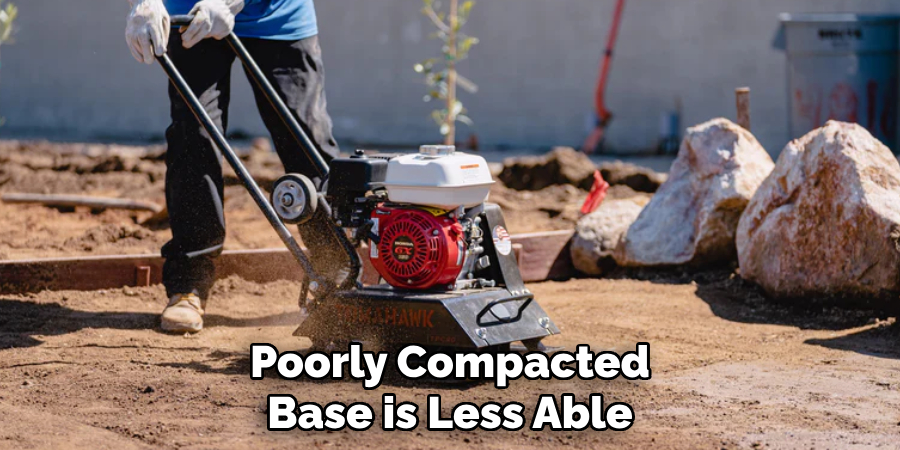 Poorly Compacted Base is Less Able