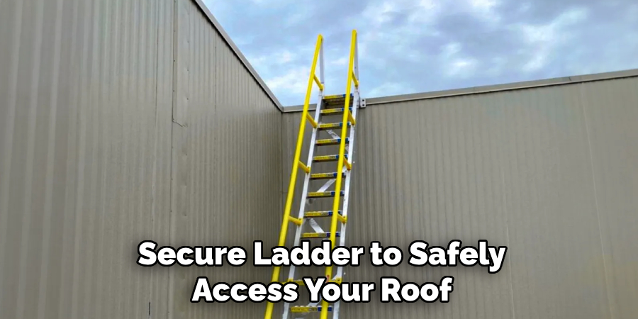 Secure Ladder to Safely Access Your Roof