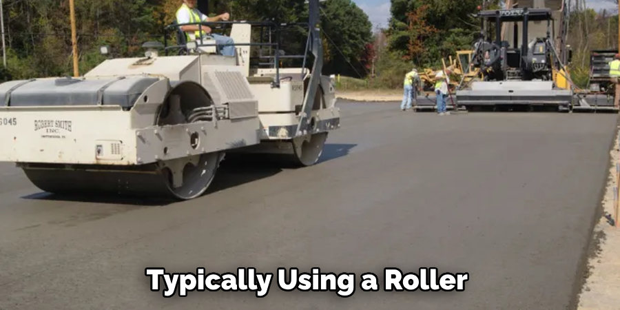 Typically Using a Roller 