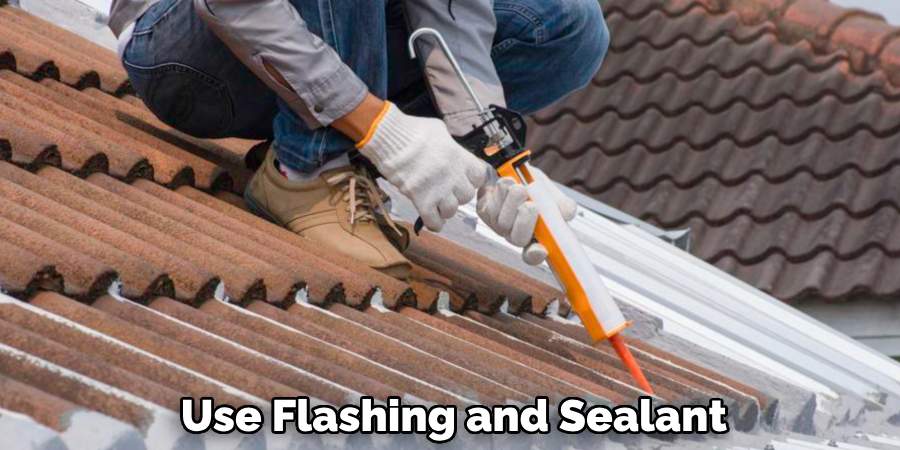 Use Flashing and Sealant