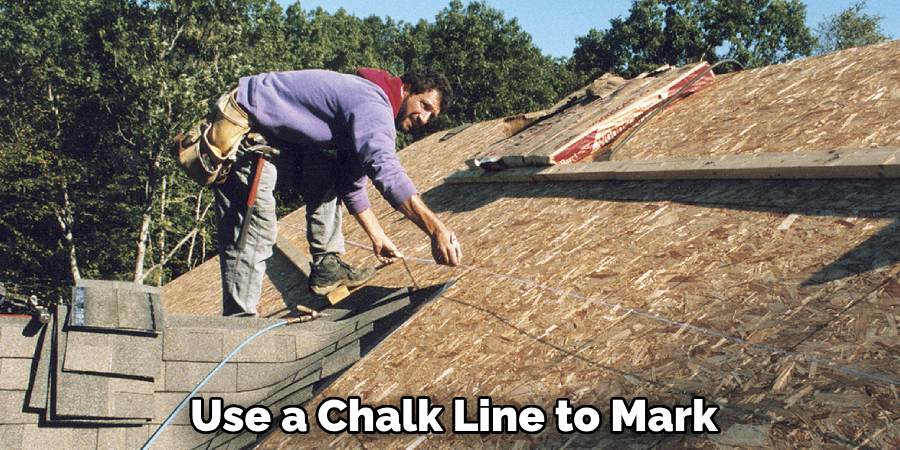 Use a Chalk Line to Mark