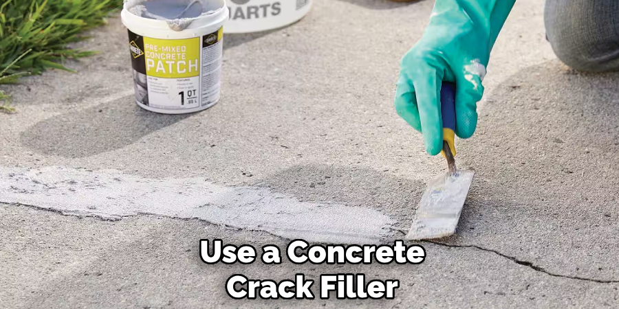 Use a Concrete Crack Filler