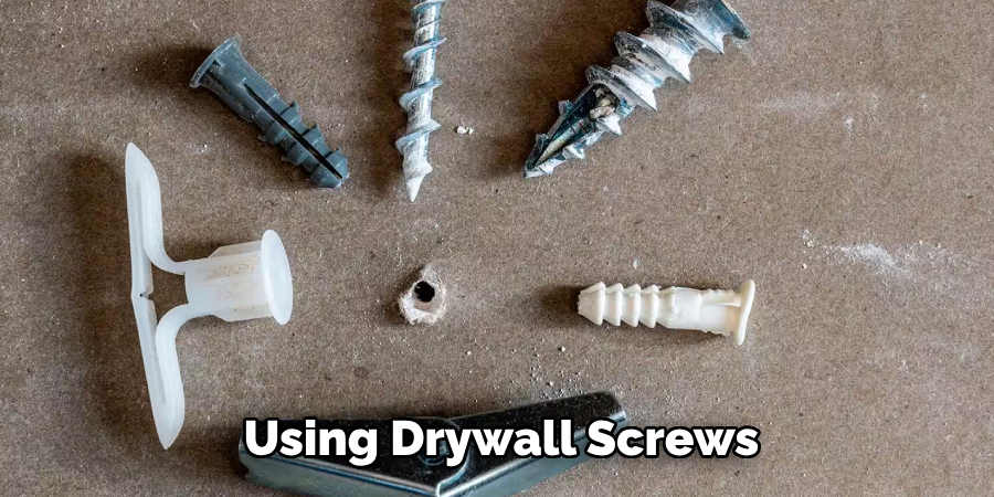 Using Drywall Screws